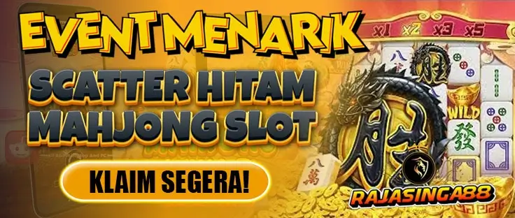 Event Mahjong Slot Scatter Hitam